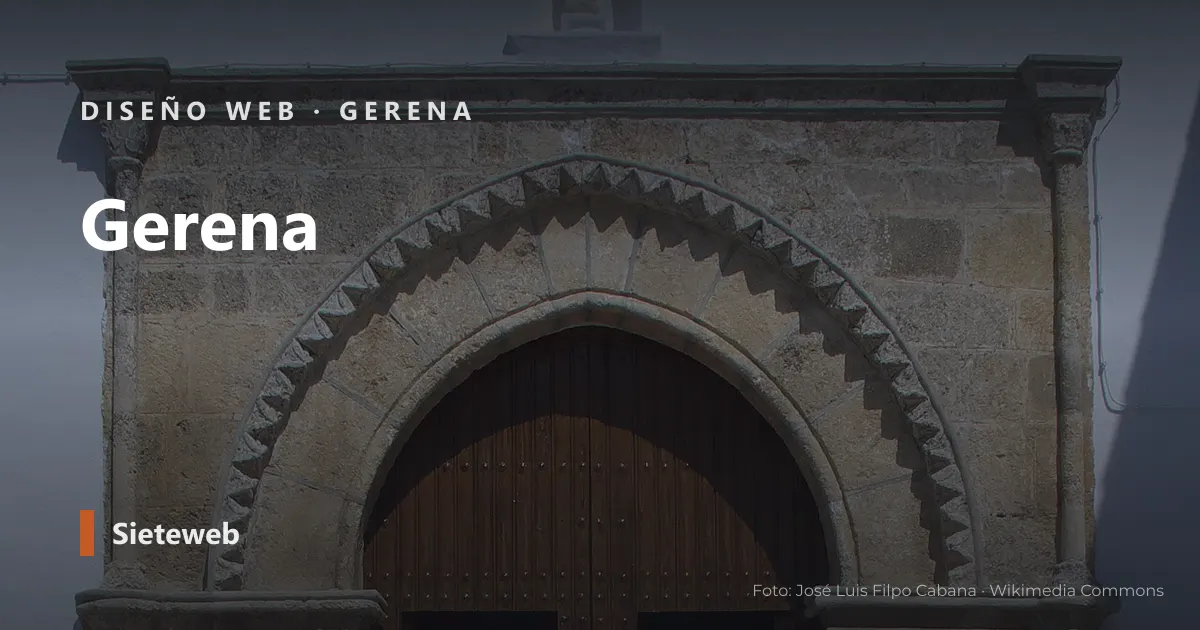 Vista de Gerena, donde Sieteweb diseña webs para pymes