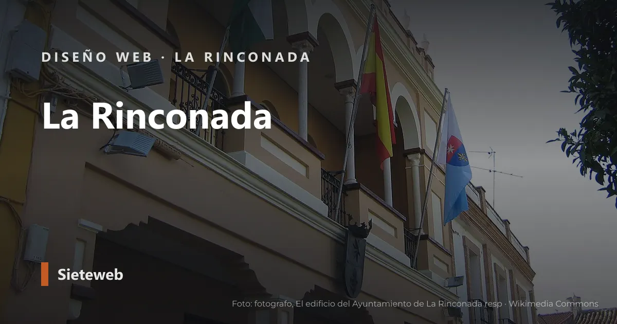 Vista de La Rinconada, donde Sieteweb diseña webs para pymes