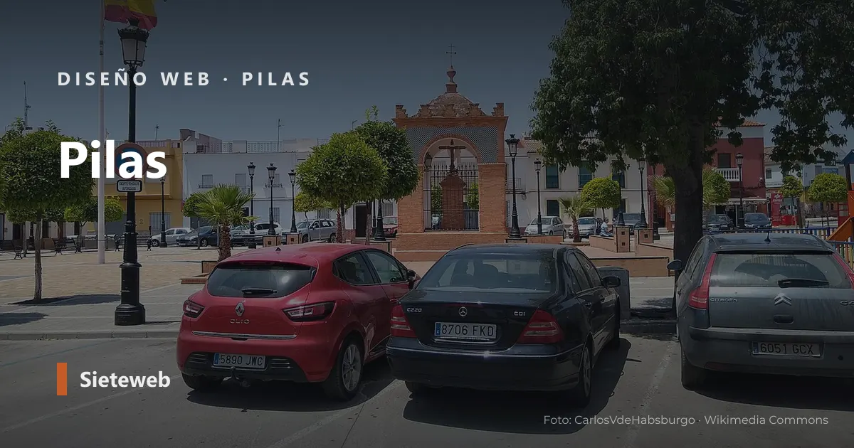 Vista de Pilas, donde Sieteweb diseña webs para pymes