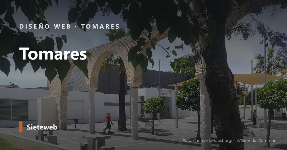 Vista de Tomares, donde Sieteweb diseña webs para pymes