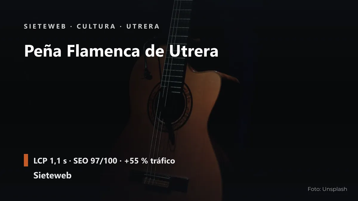 Proyecto Peña Flamenca de Utrera — Cultura · Utrera
